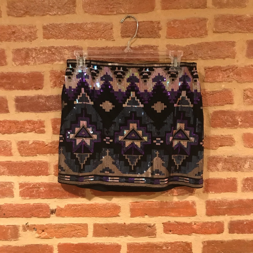 Sequin skirt
